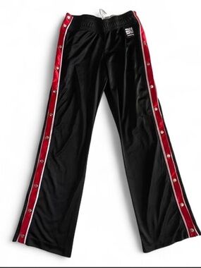 Y2K Nike Snap-Button Track Pants - Nike Hoops - Basketball - Tearaways